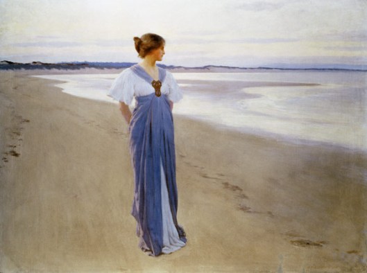'The Seashore' Wm H Margetson 1900 {{PD-Art}}